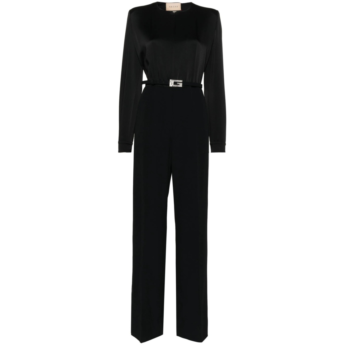 square G belt jumpsuit