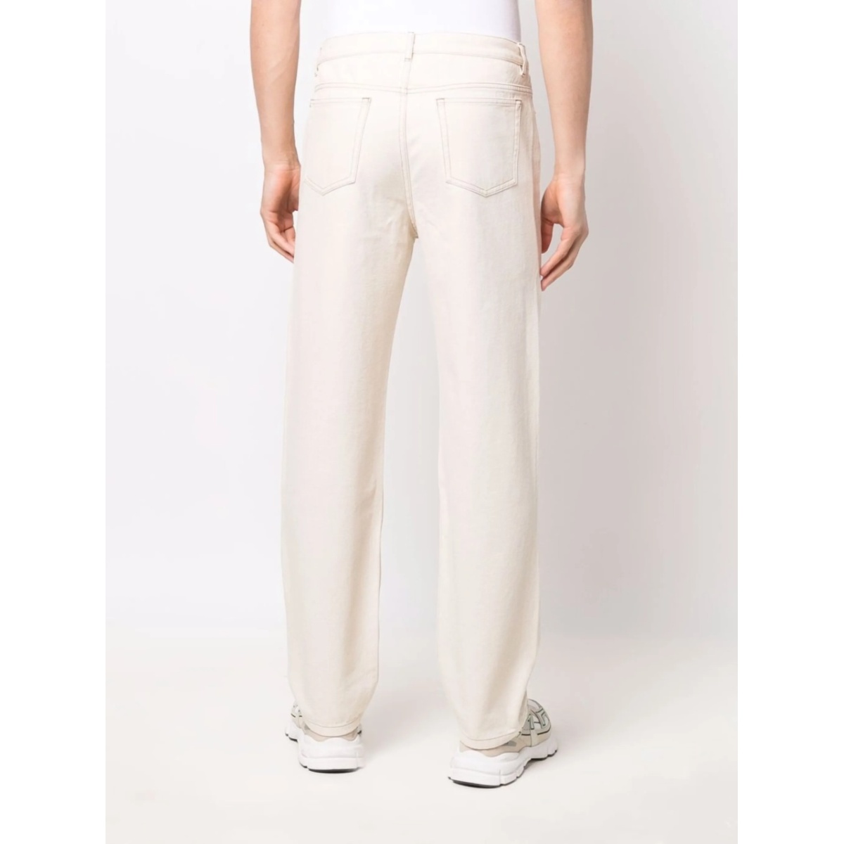 straight-leg cotton jeans - Img 4