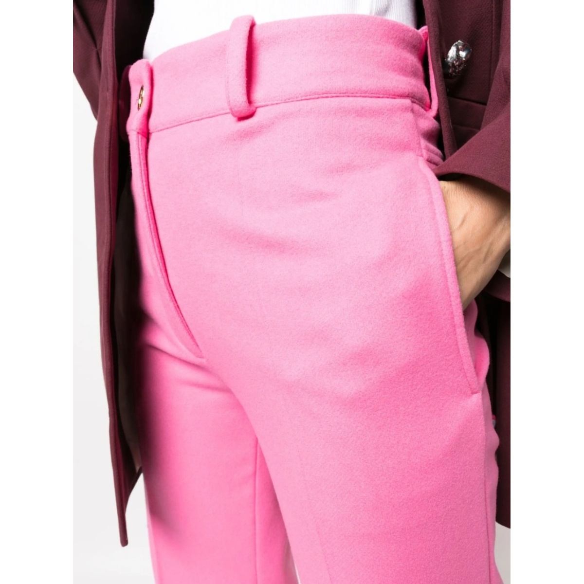 straight-leg tailored trousers - Img 5