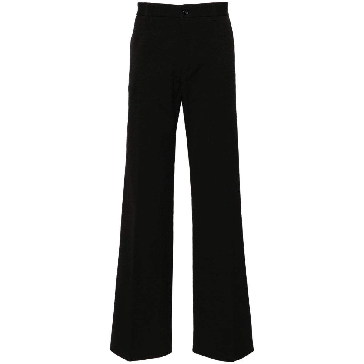 straight-leg tailored trousers