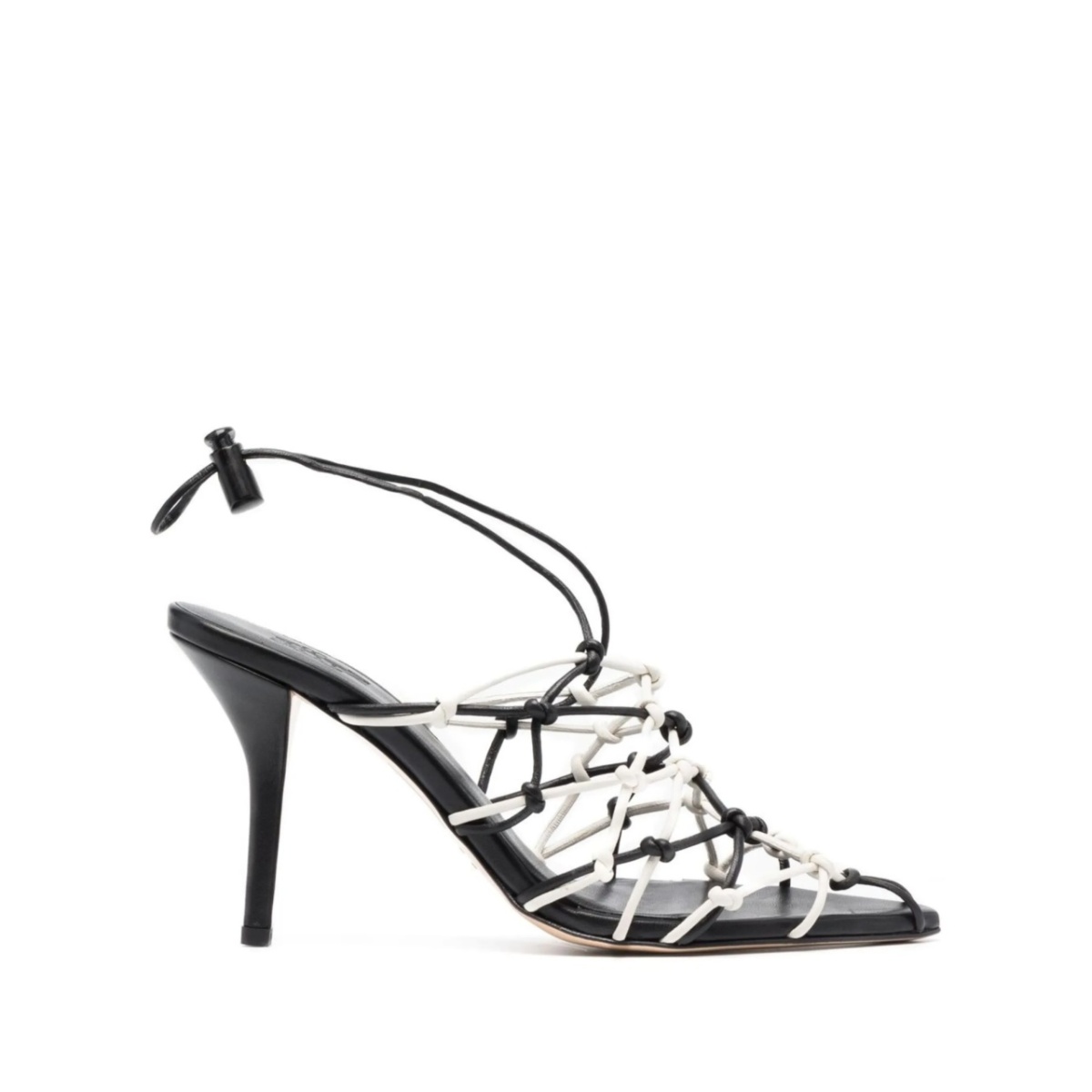 strappy pointed 100mm pumps