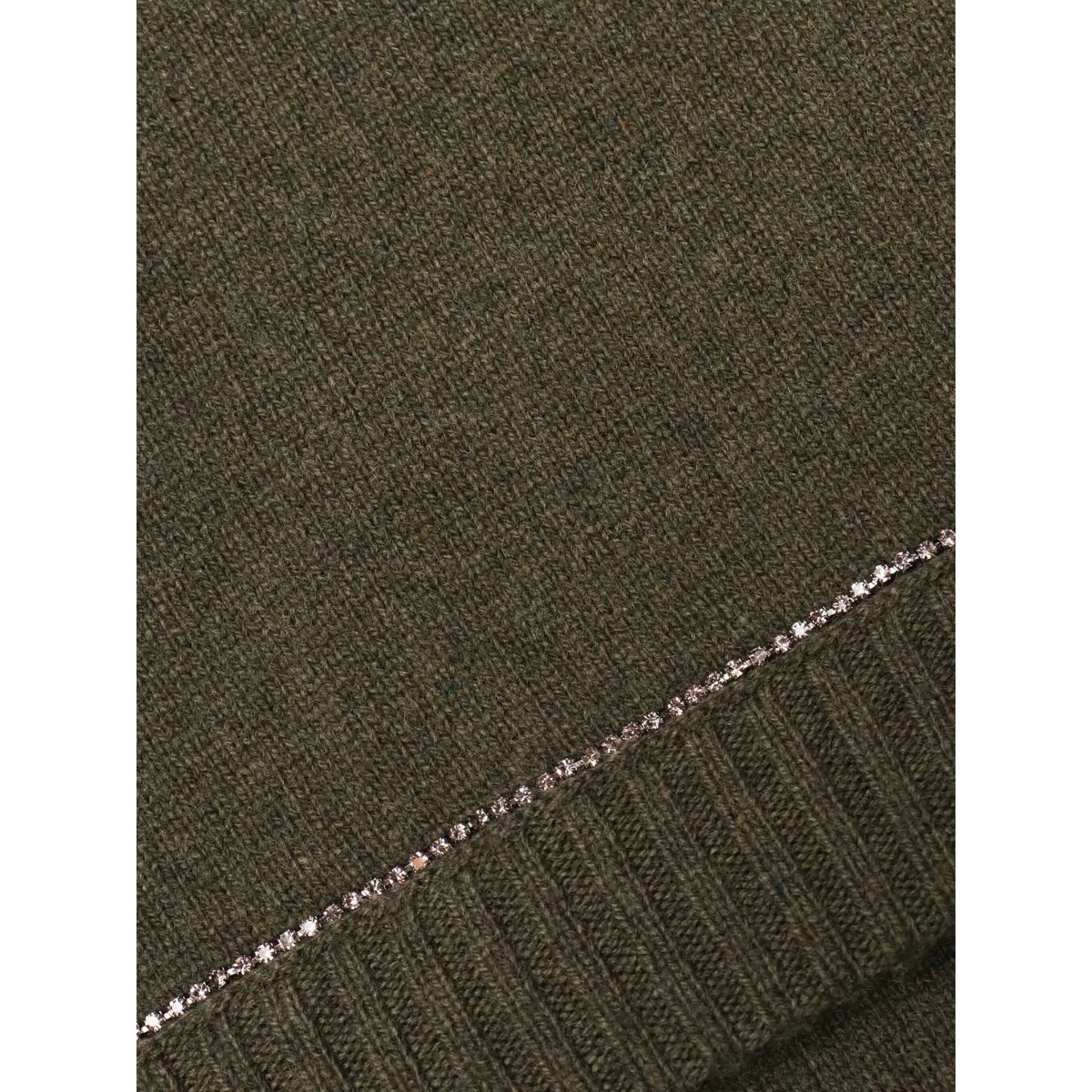 strass-trim scarf - Img 2