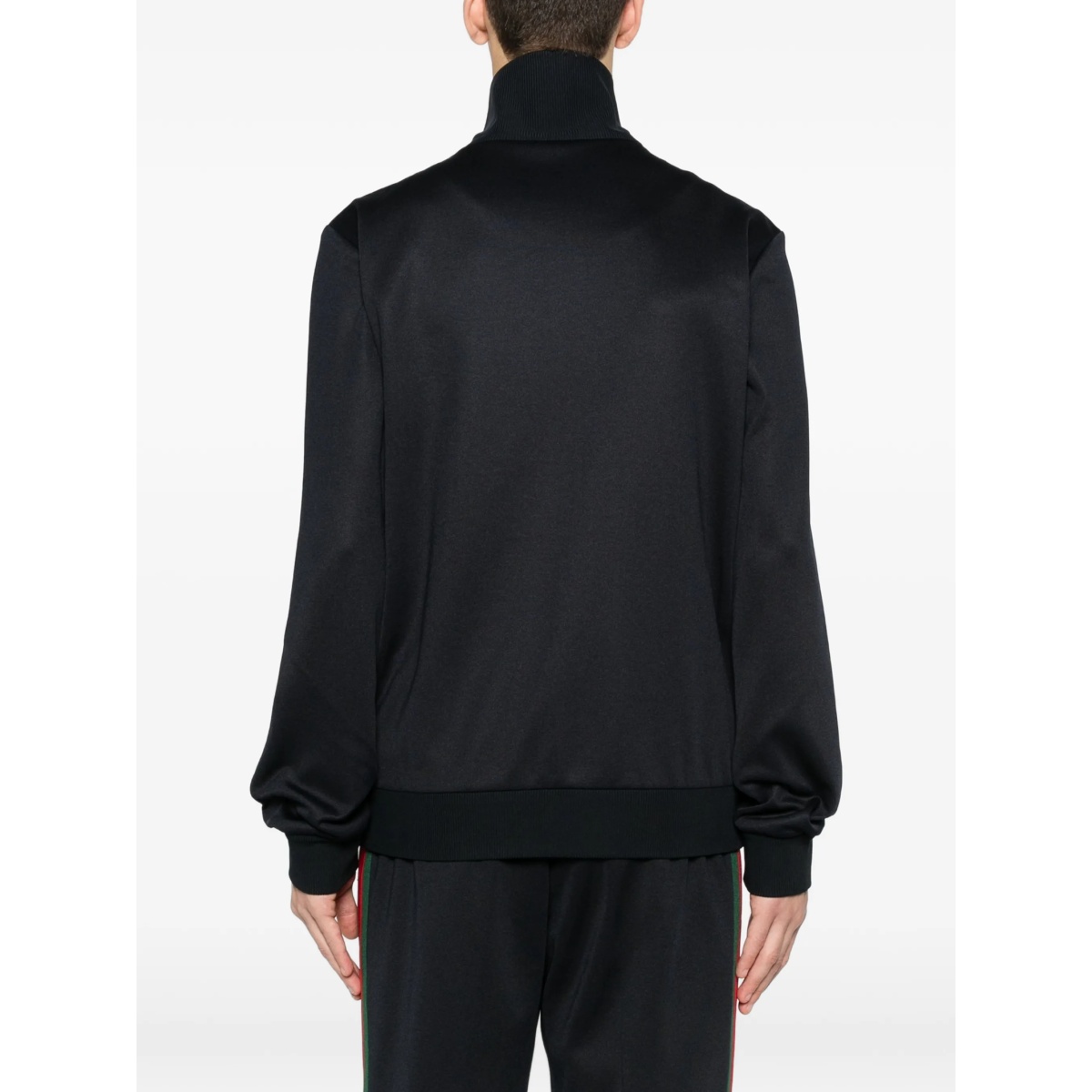 stripe zip-fastening sweatshirt - Img 4