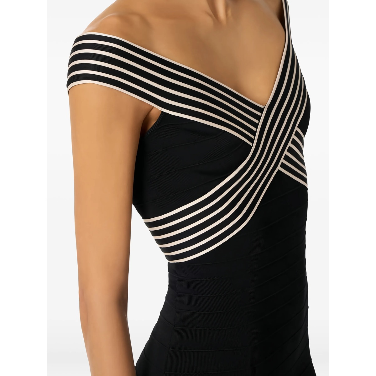 striped long dress - Img 5