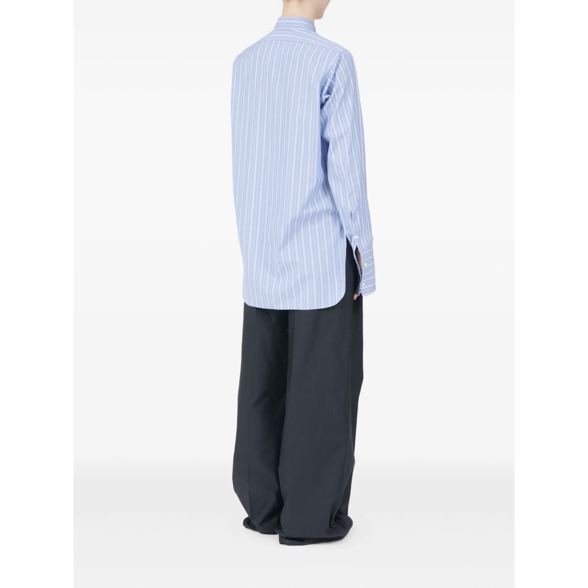 striped long-sleeved shirt - Img 4
