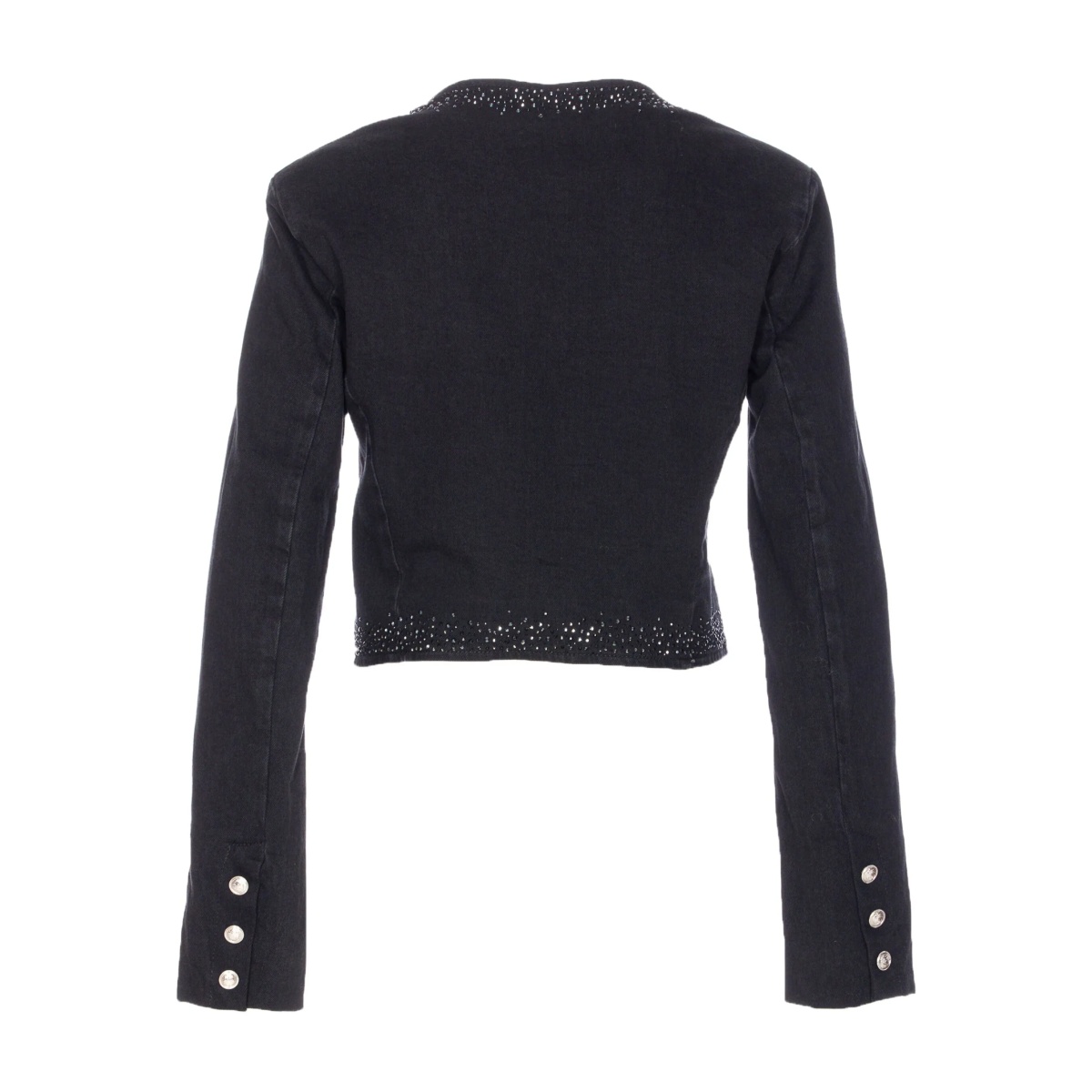 stud-embellished jacket
