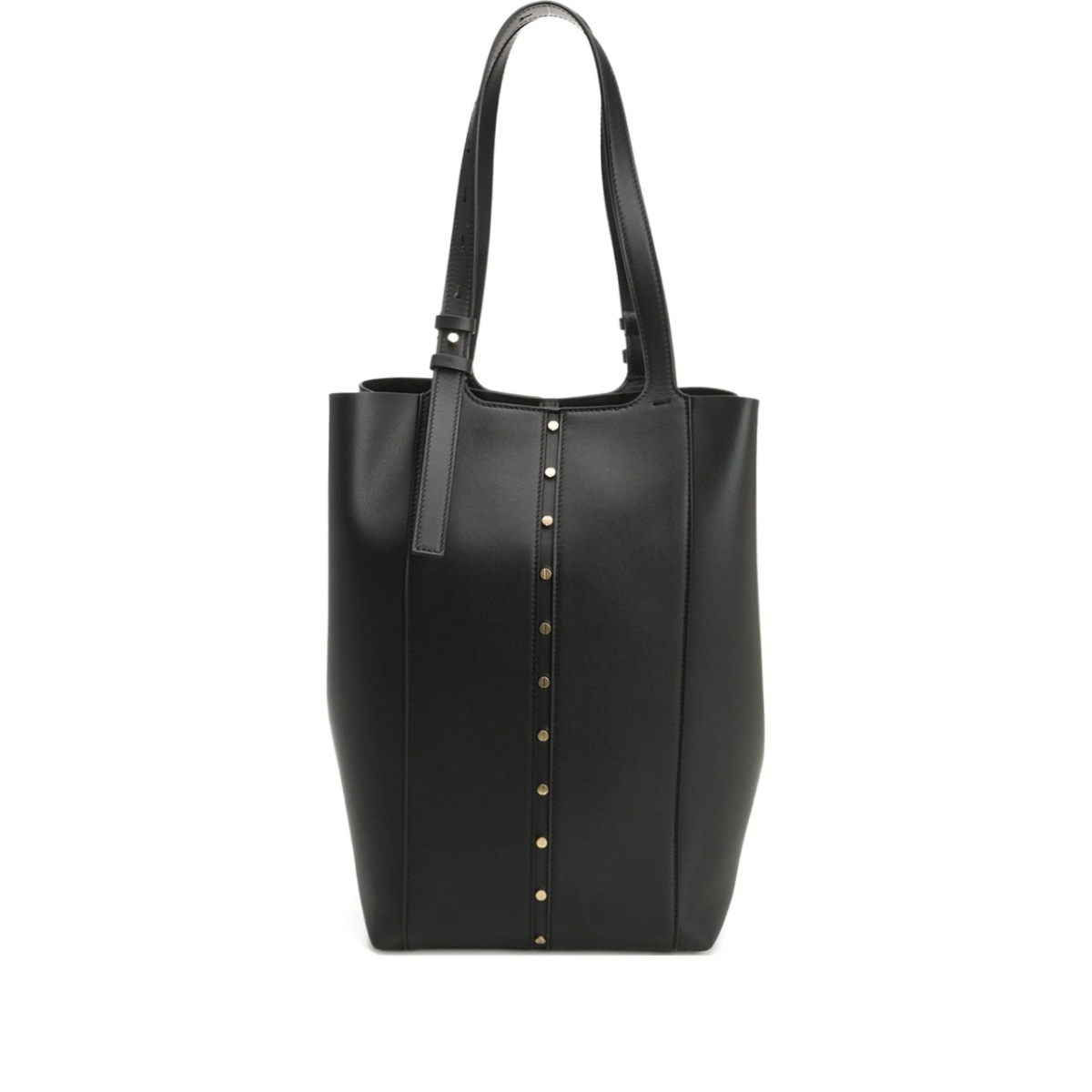 stud-embellished tote bag