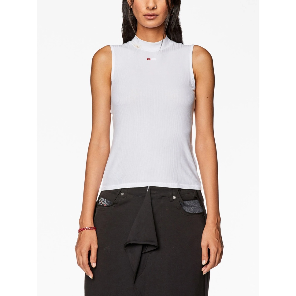 T-Mokky-Sl-Microdiv mock-neck top - Img 4