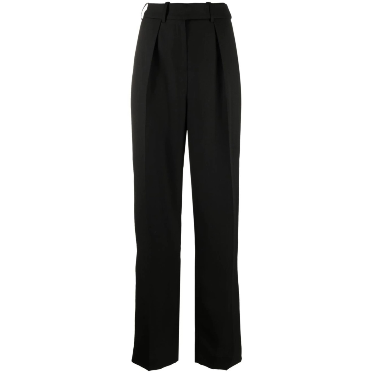 tailored wool trousers