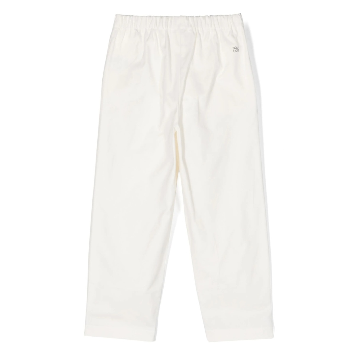 tapered cotton-blend trousers - Img 2