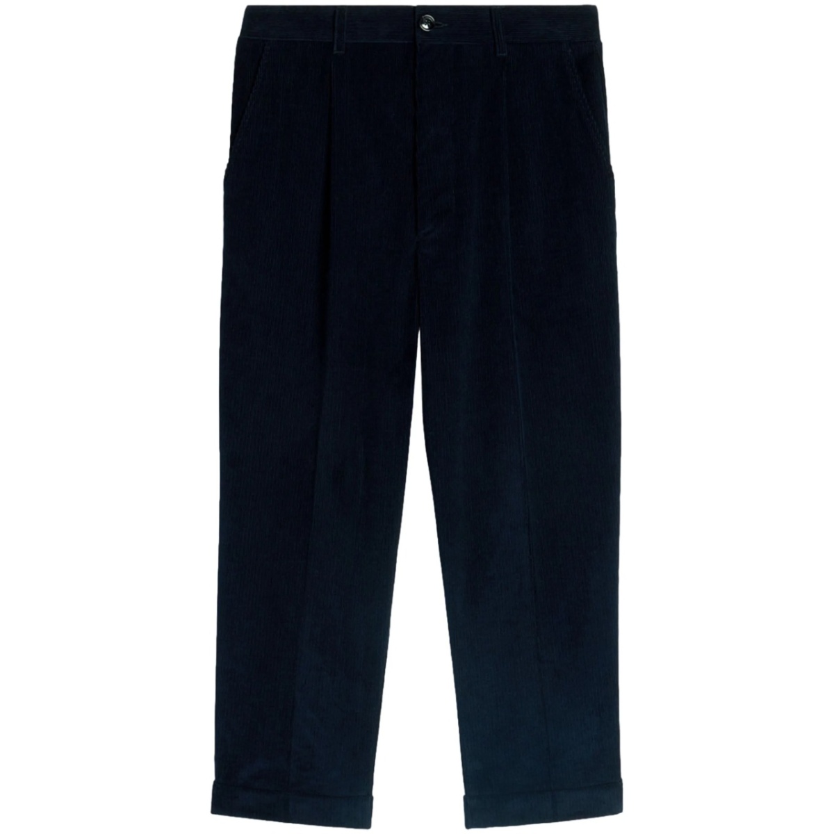 tapered-leg trousers