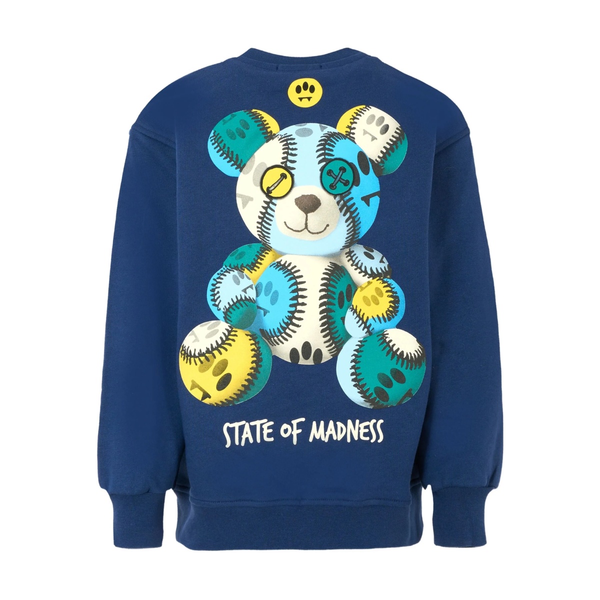 teddy-print crew-neck sweatshirt - Img 2