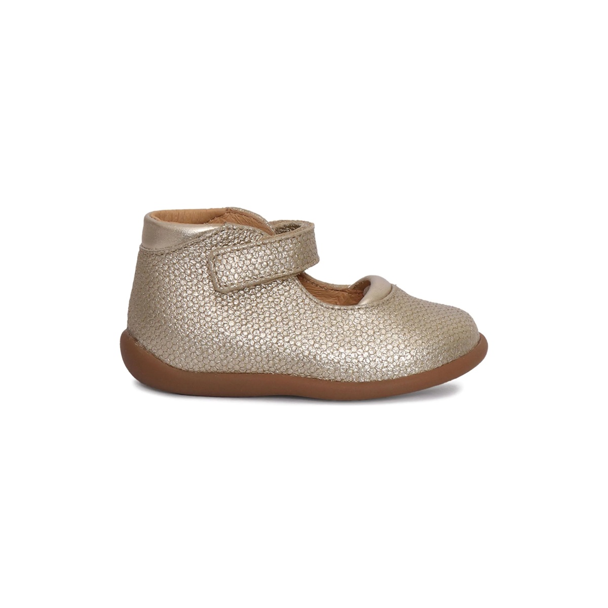 textured strap stand-up mary sandals - Img 2
