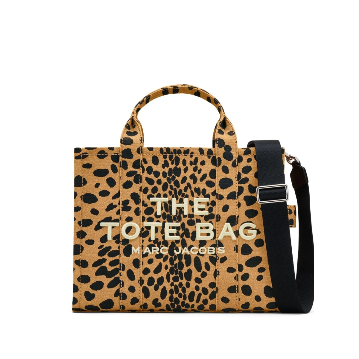 The Medium Cheetah Canvas Tote Bag