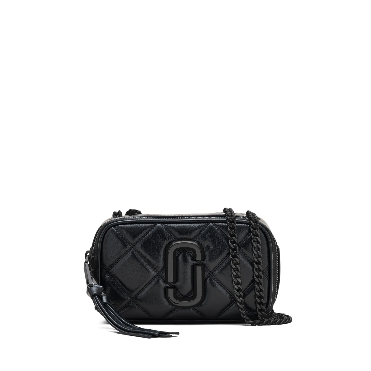 The Quilted Leather Chain Snapshot bag