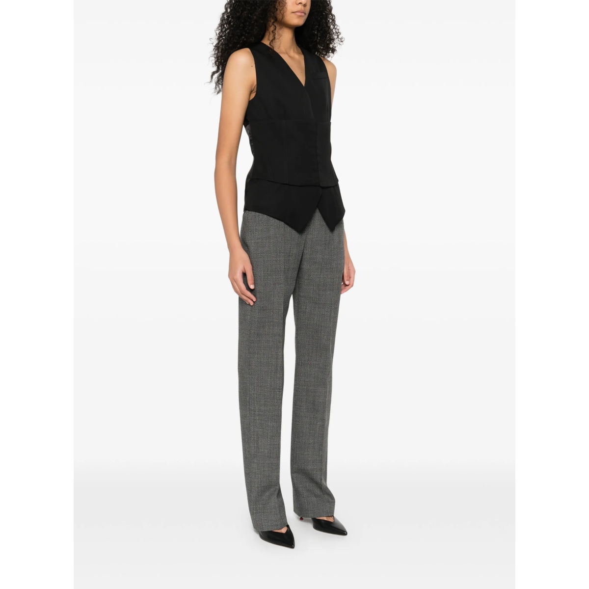 tie waist vest - Img 3
