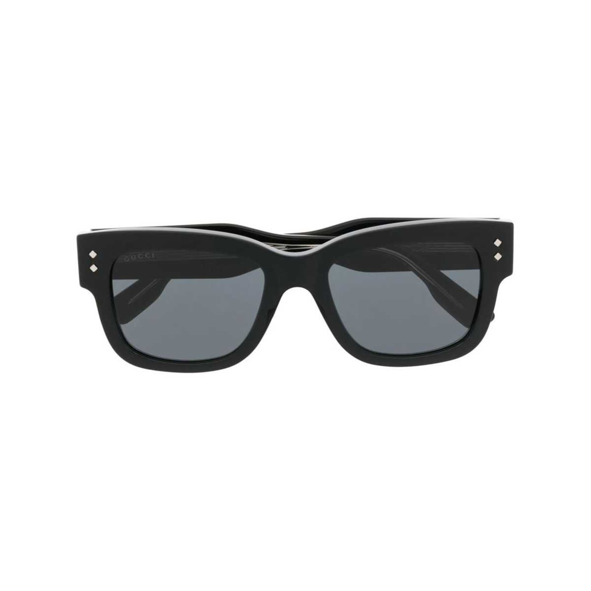 tinted-lens square-frame sunglasses