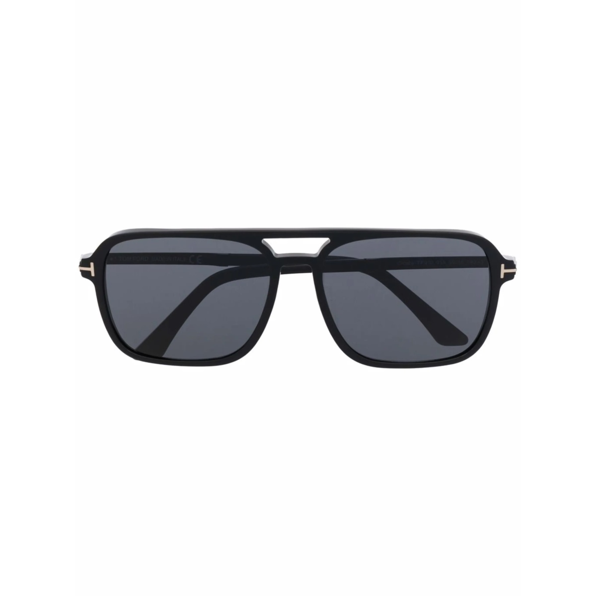 tinted navigator-frame sunglasses