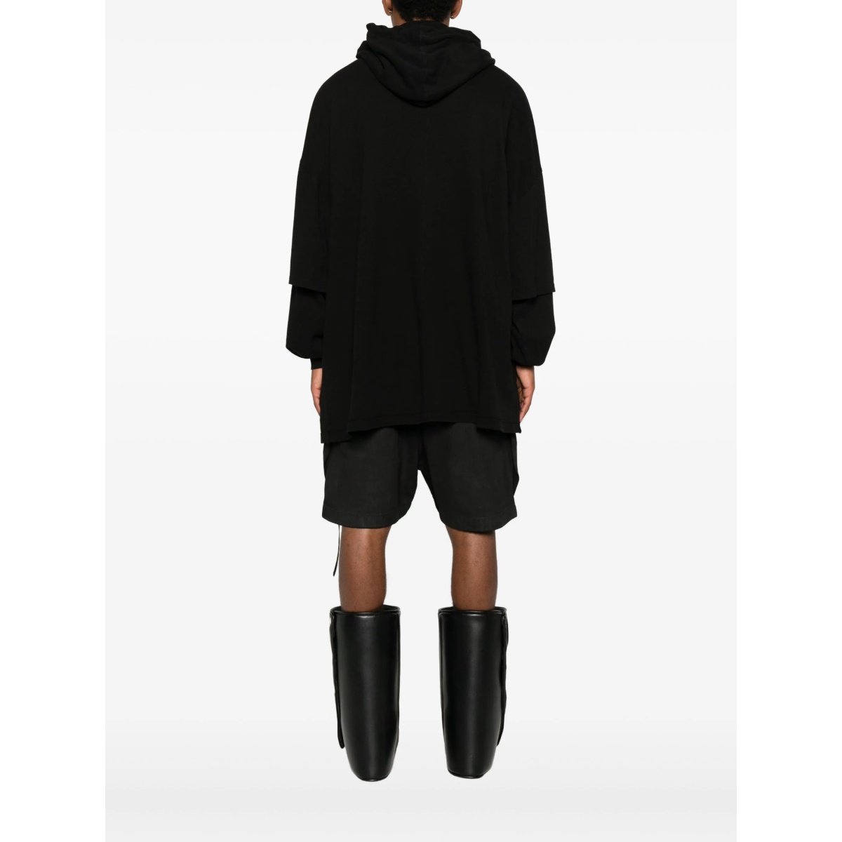 Tommy layered drawstring hoodie - Img 4
