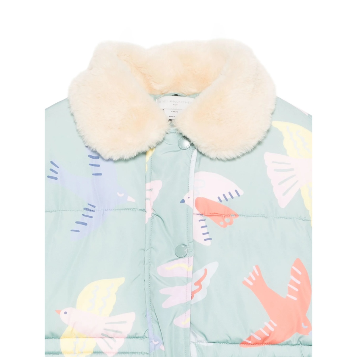 trimmed-collar jacket - Img 3
