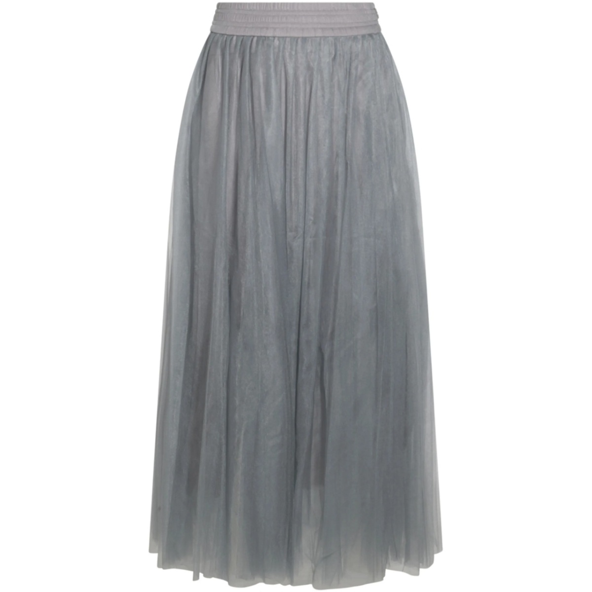 tulle midi skirt