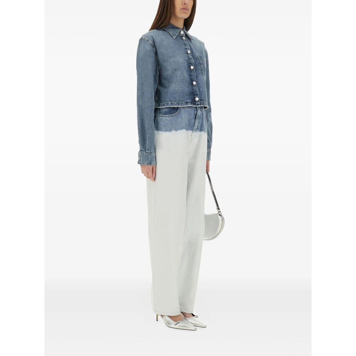 two-tone moschino jeans - Img 2