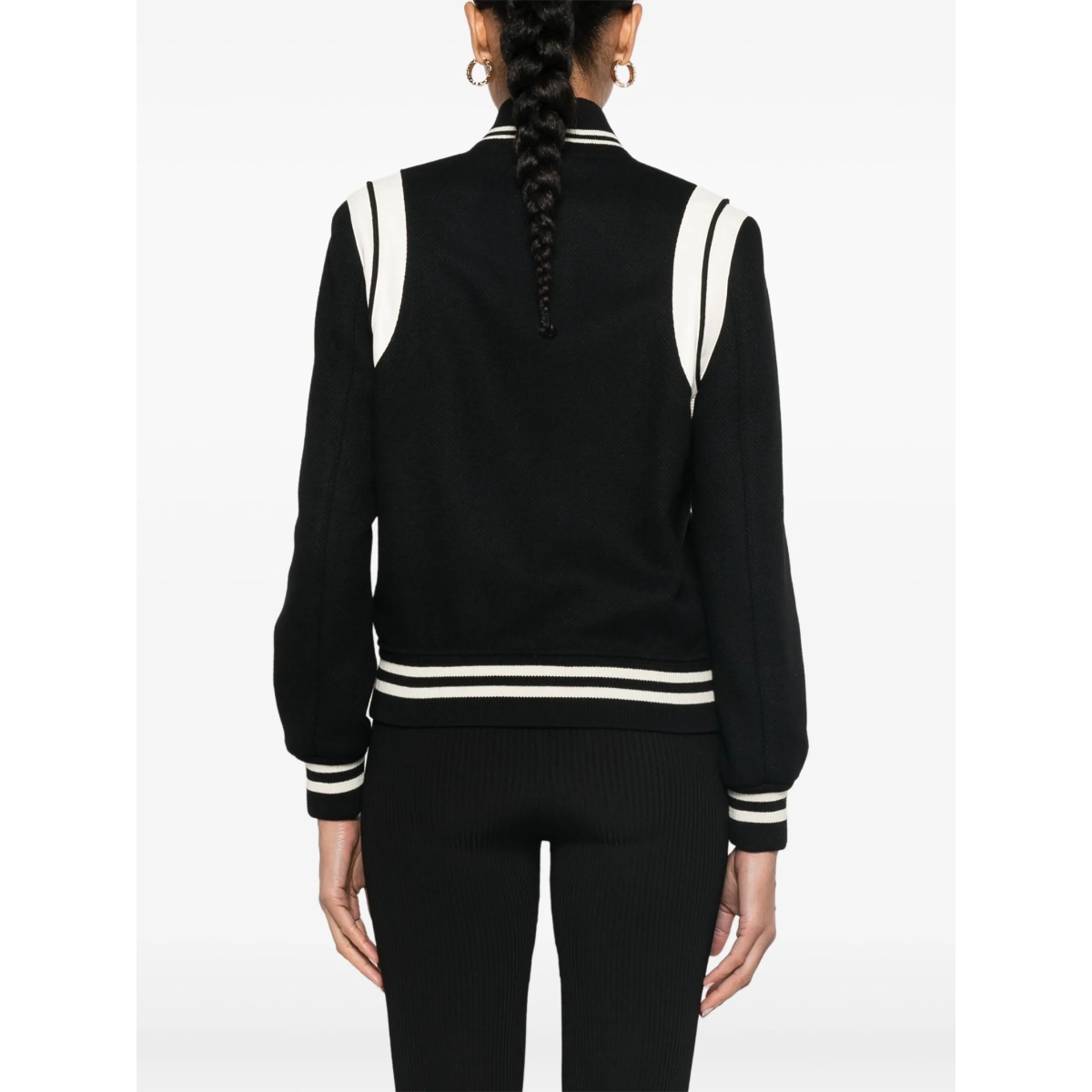 two-tone varsity jacket - Img 4