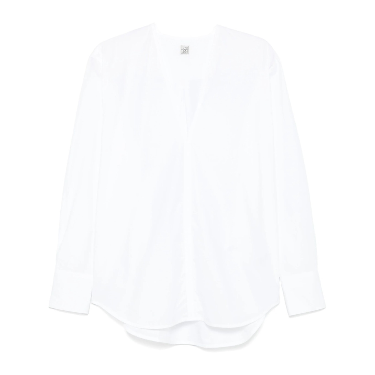 V-neck blouse