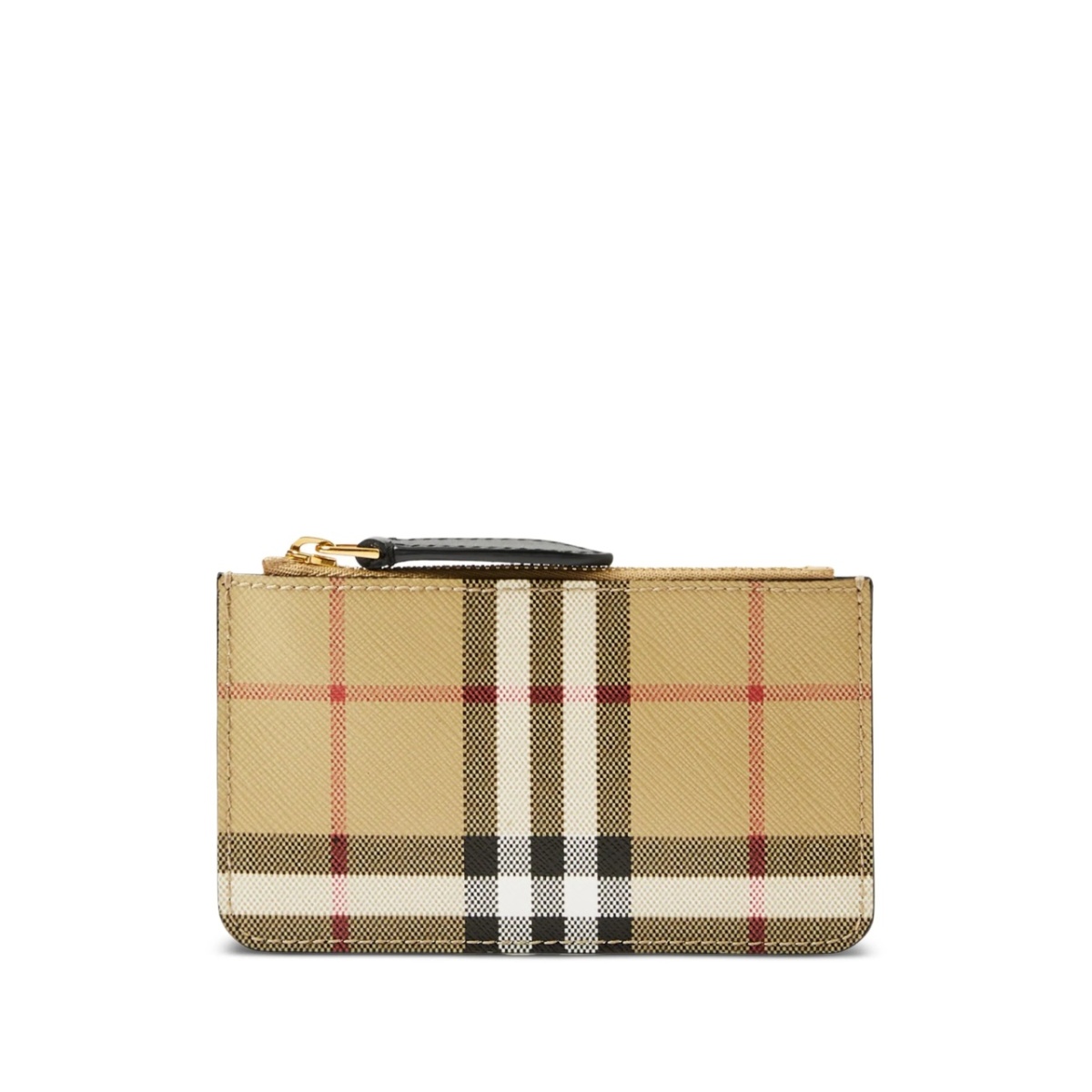 Vintage Check zipped wallet