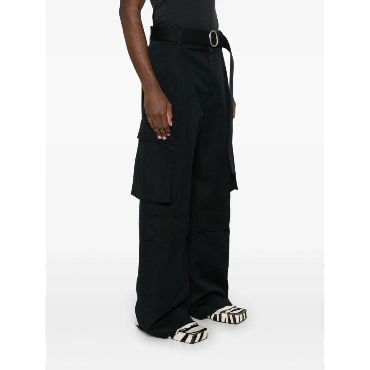 wide-leg cargo pants - Img 3