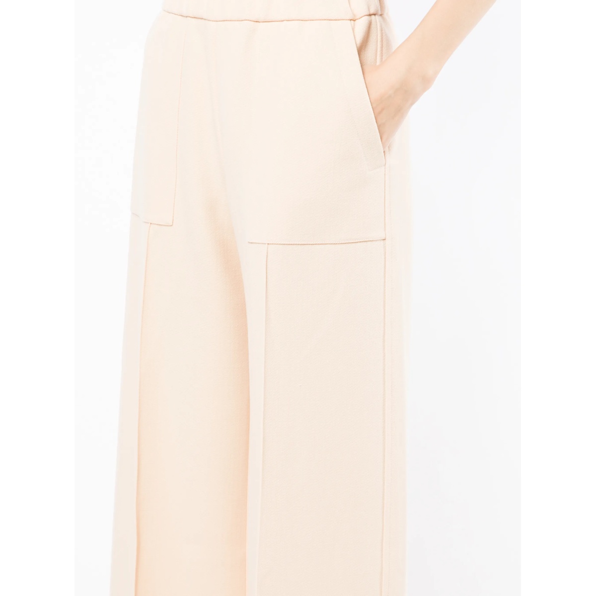 wide-leg wool trousers - Img 5