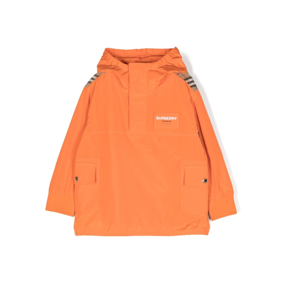 Wilder Vintage-Check hooded jacket