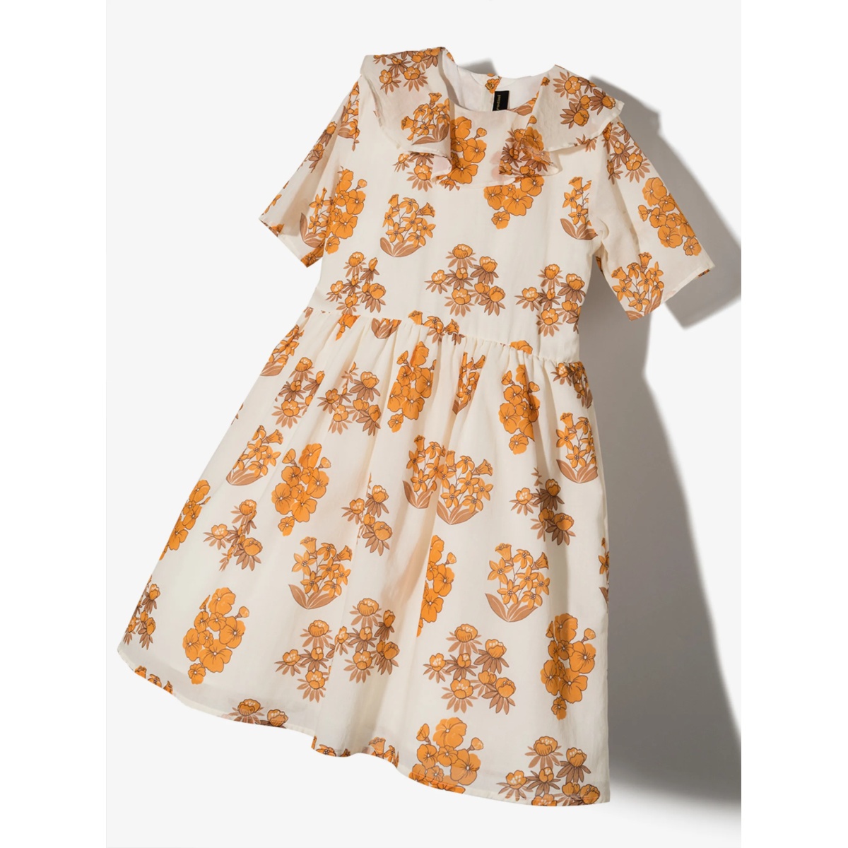 Wildflowers-print short-sleeved dress - Img 2