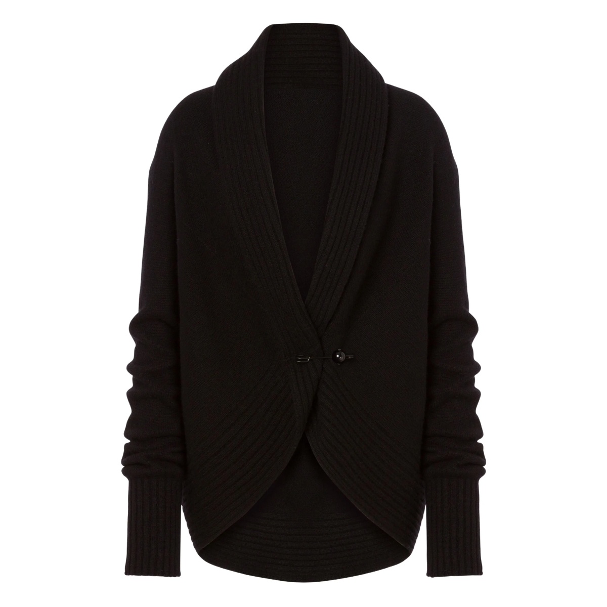 wool-blend cardigan