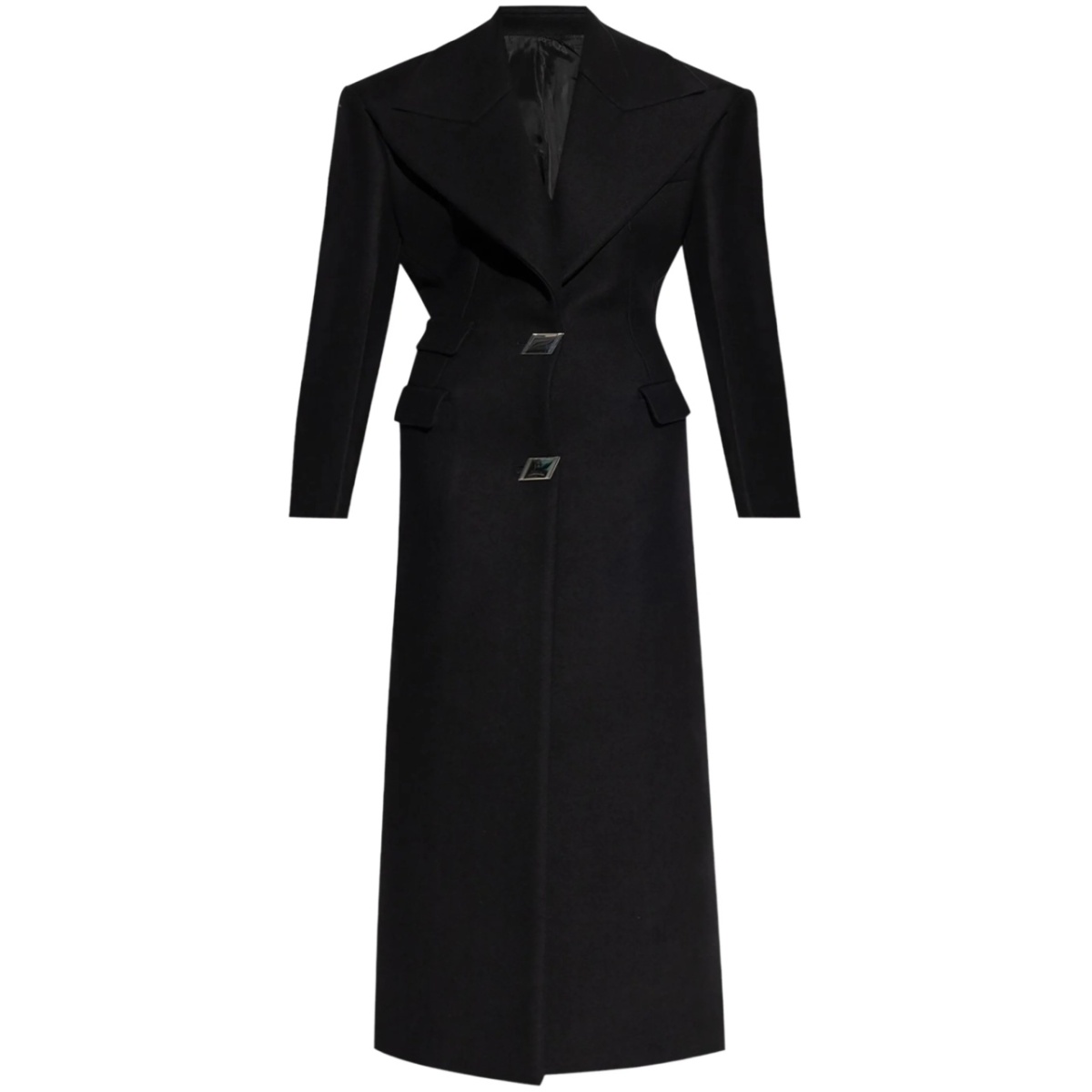 wool maxi coat