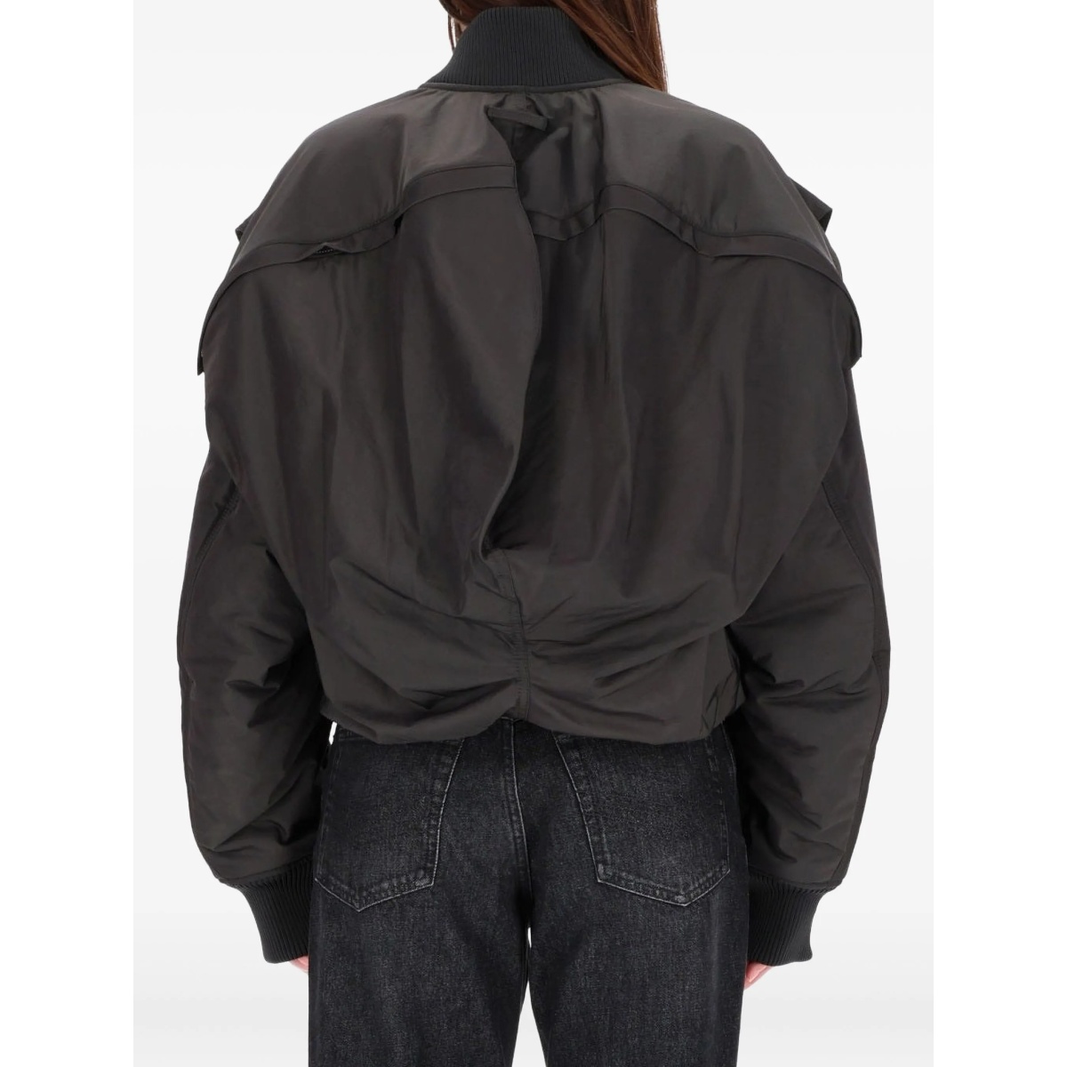 zip-fastening bomber jacket - Img 4