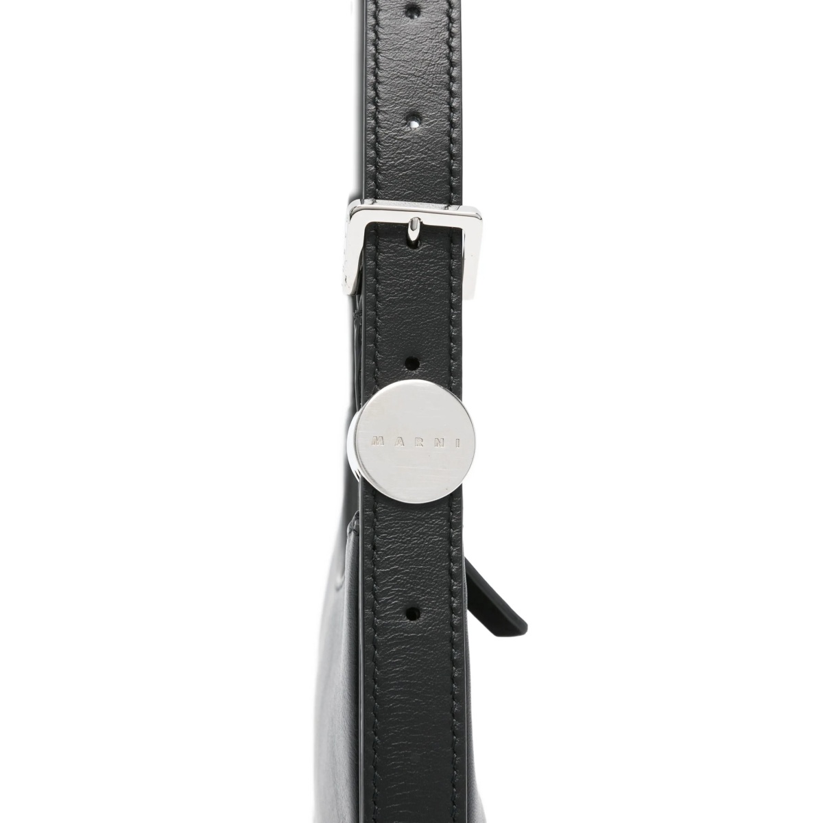 zip-fastening leather shoulder bag - Img 4