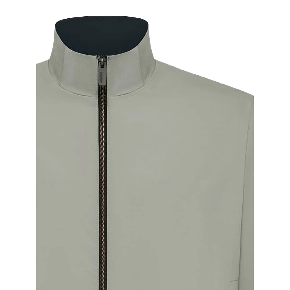 zip-front bomber jacket - Img 2