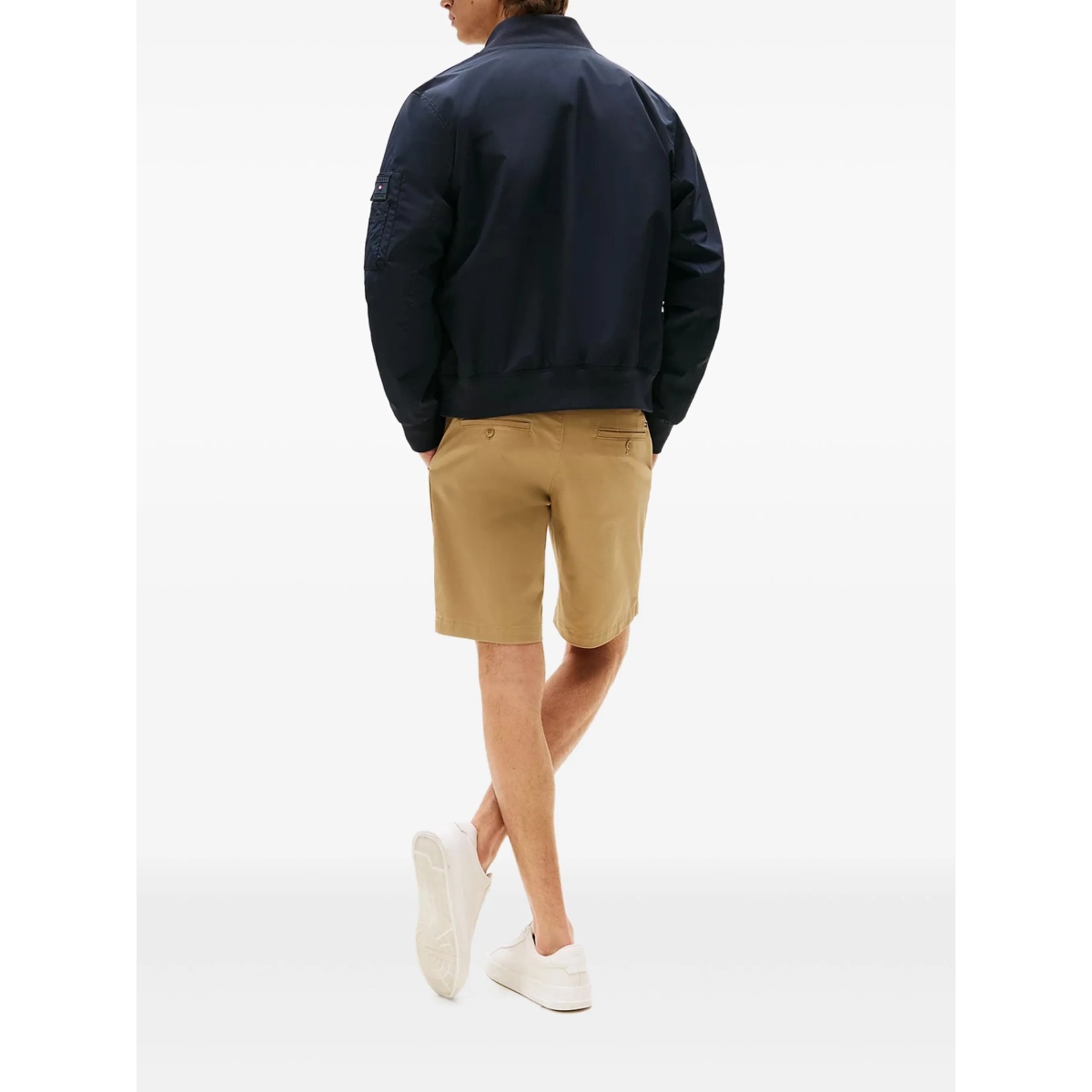 zip-up bomber jacket