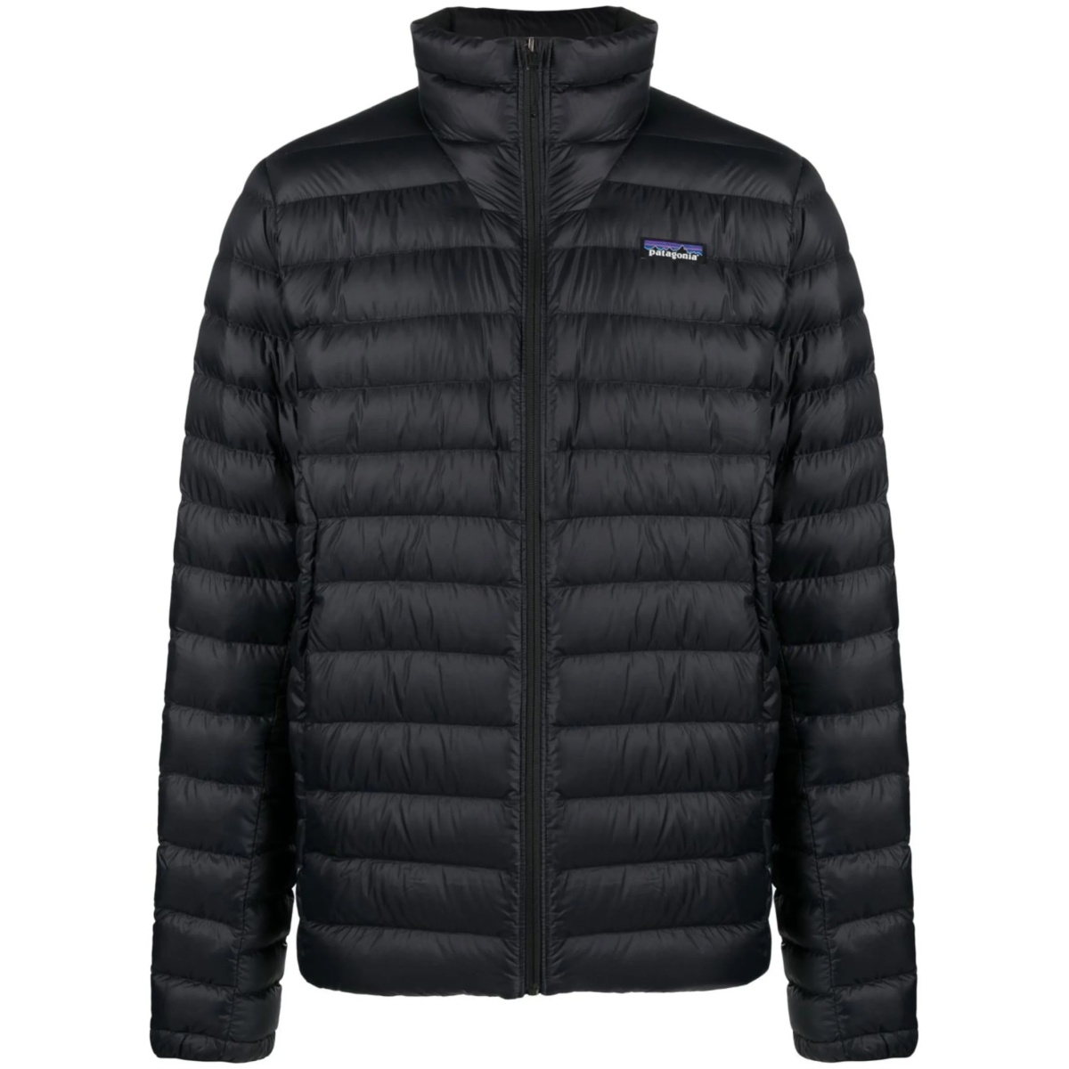 zip-up padded jacket
