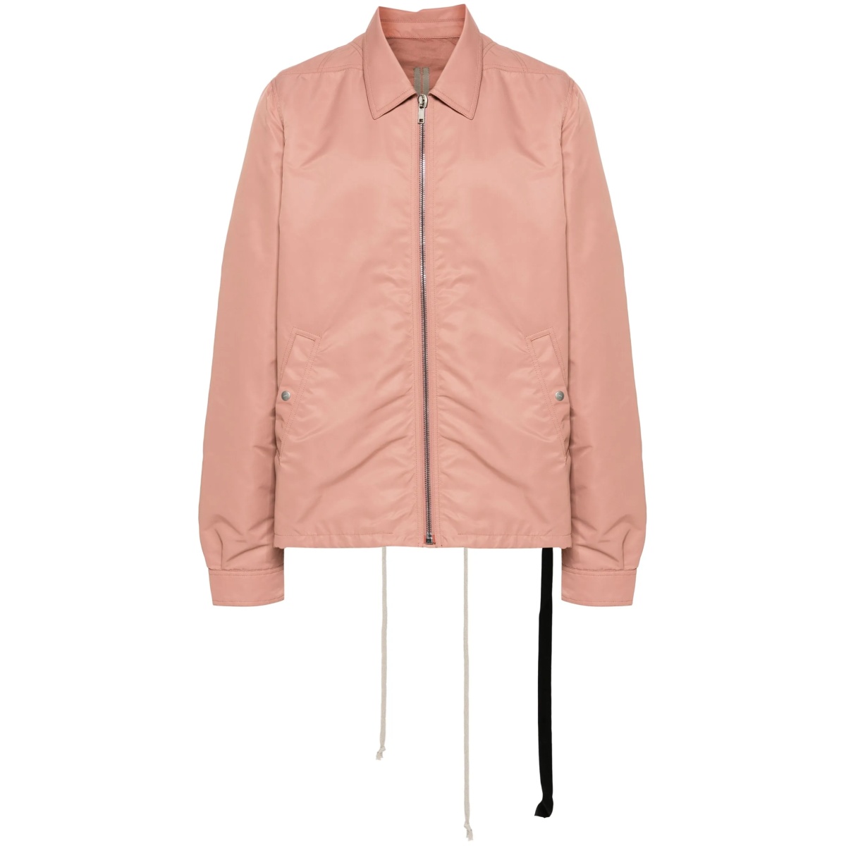 zip-up shirt jacket