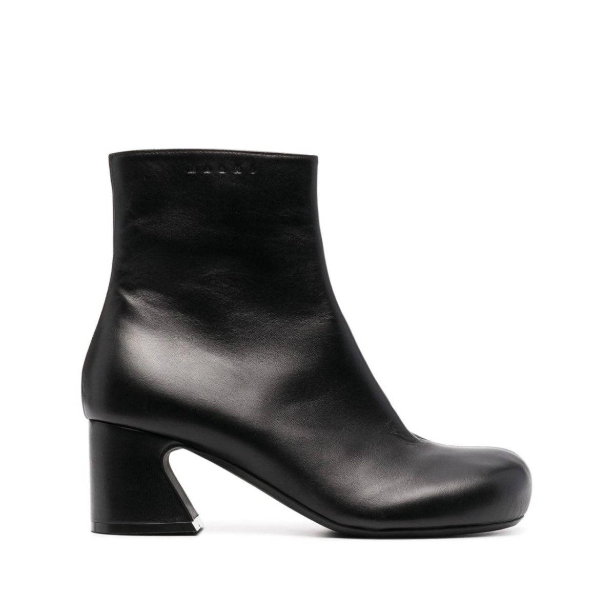 zipped ankle boots