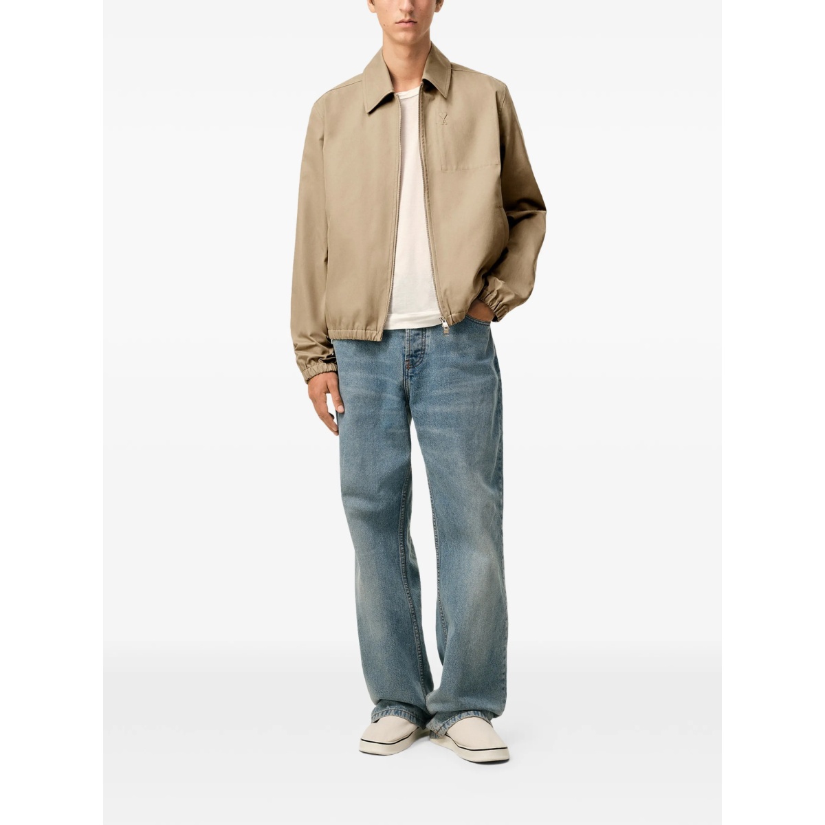 zipped bomber jacket - Img 2