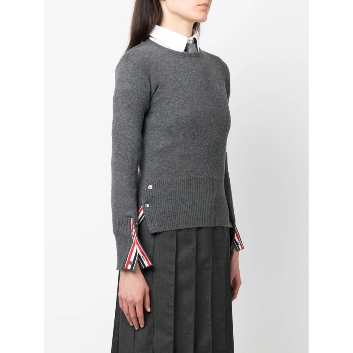 4-Bar cashmere knitted jumper - Img 3