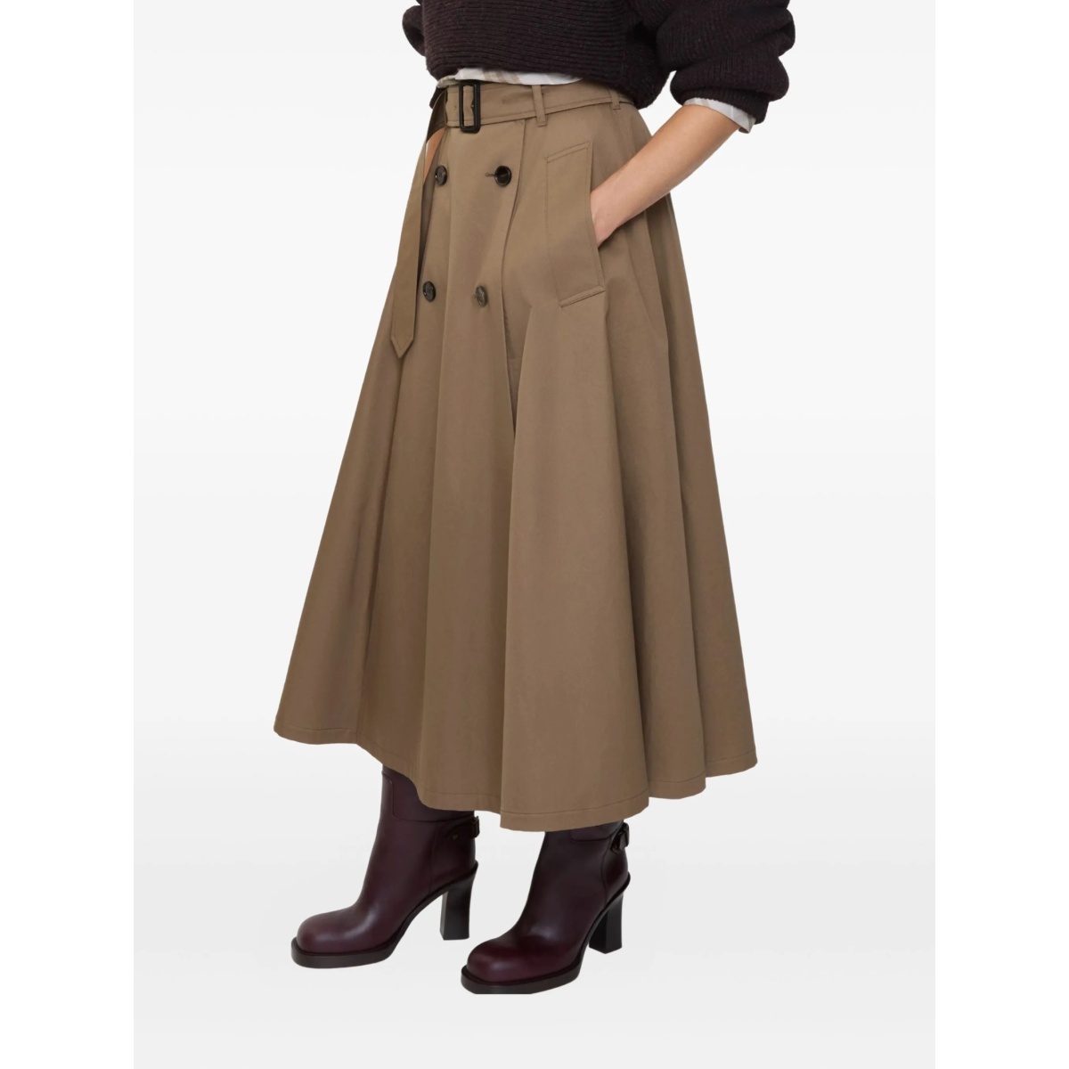 A-line midi skirt - Img 3
