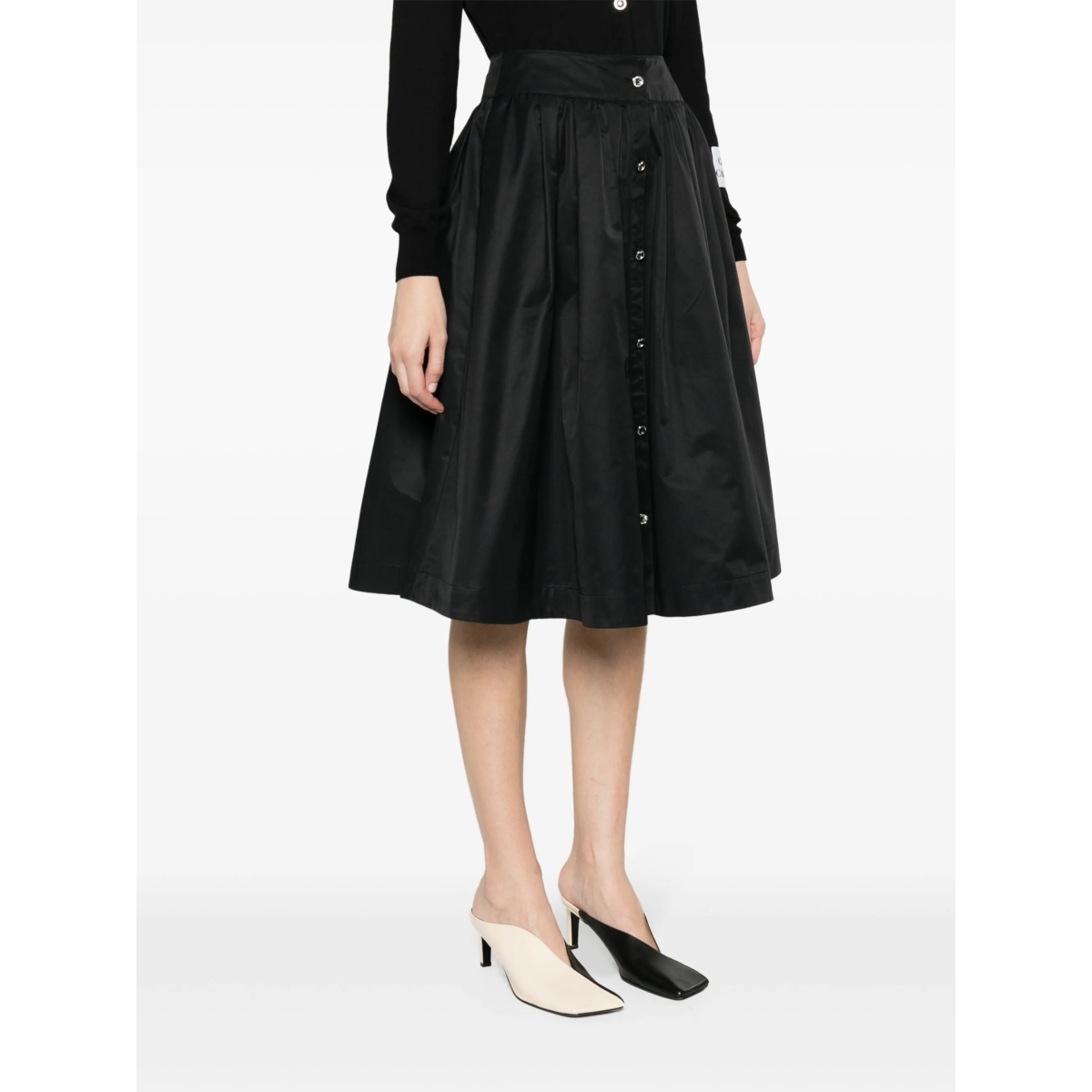 A-line pleated midi skirt - Img 3