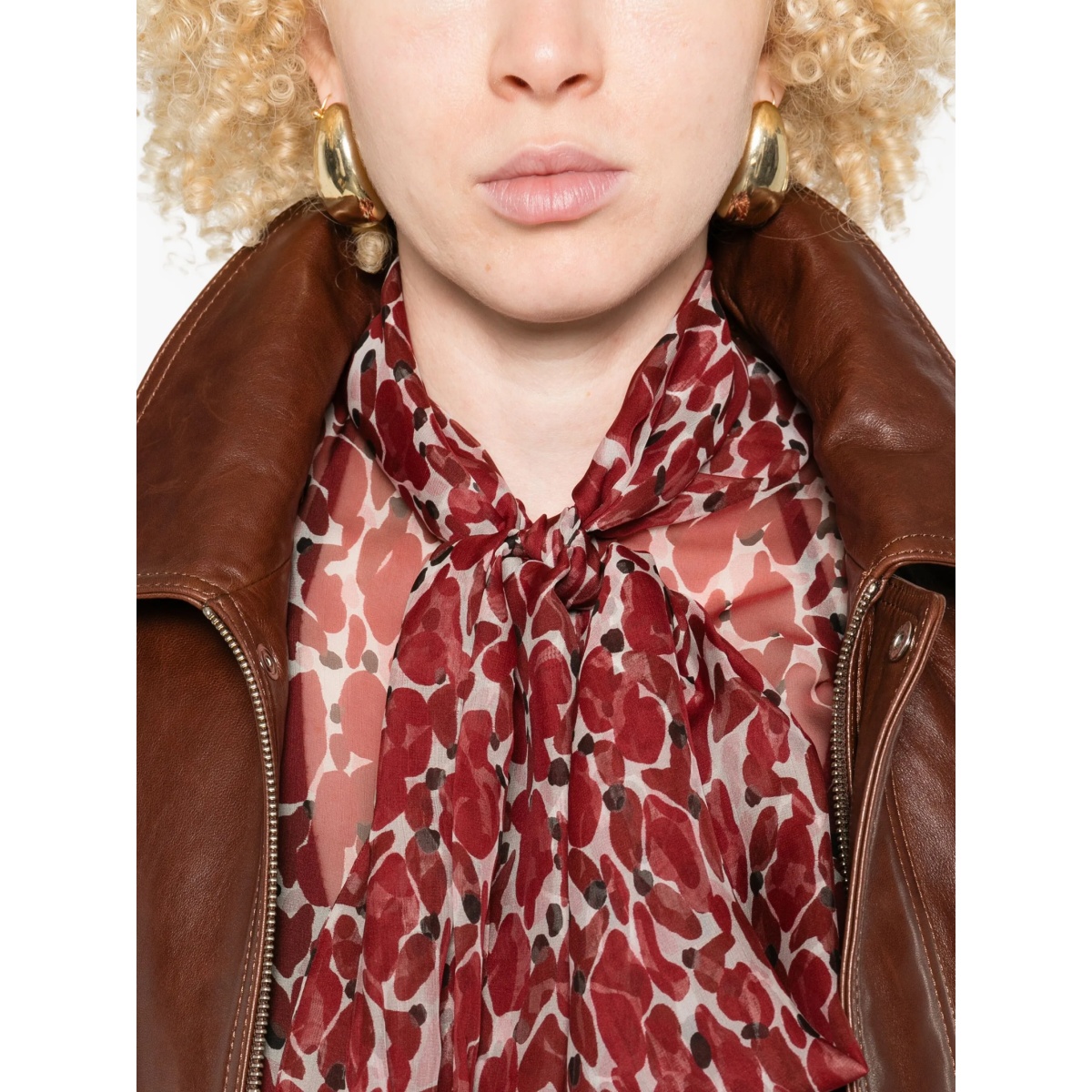 abstract-pattern blouse - Img 5