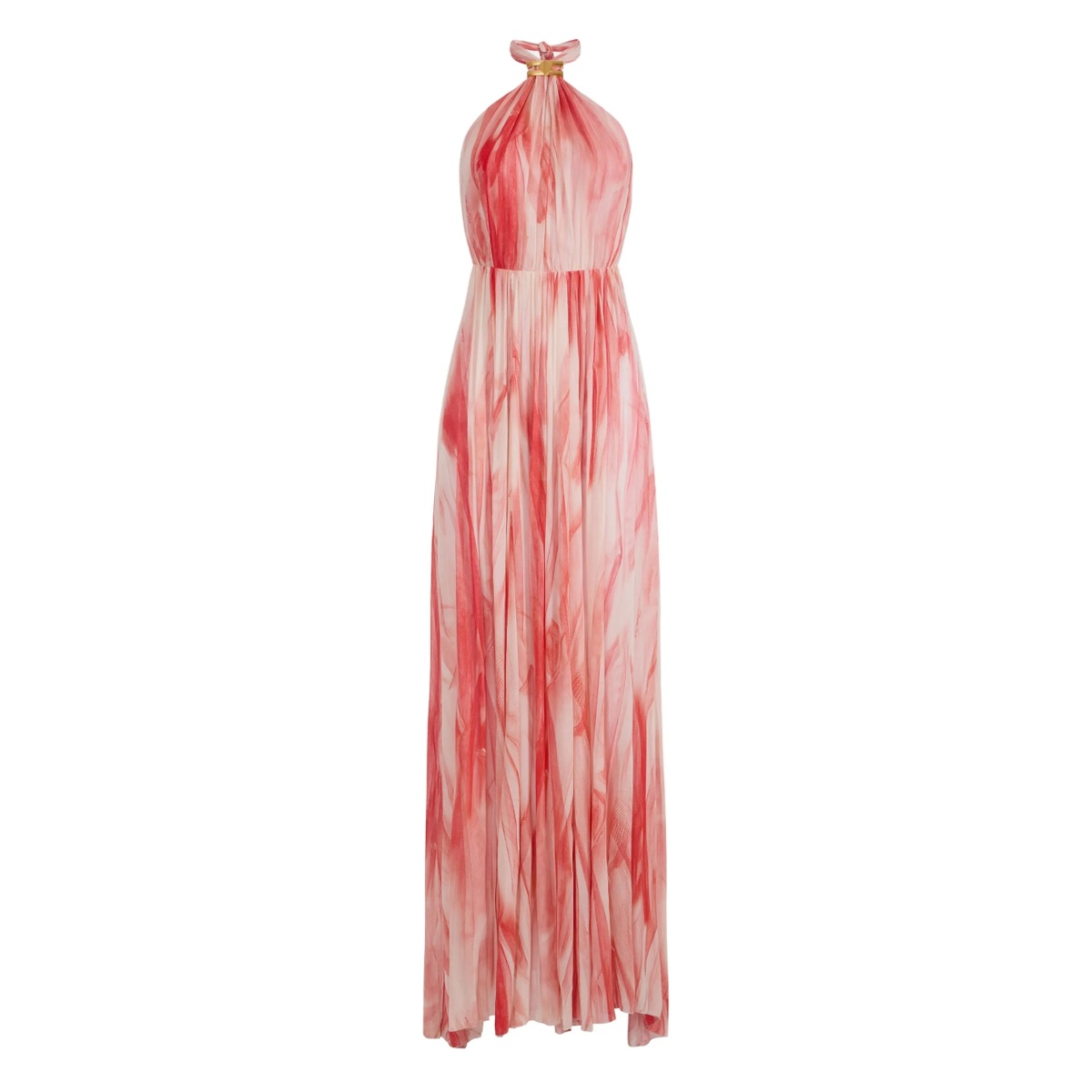 abstract-print maxi dress