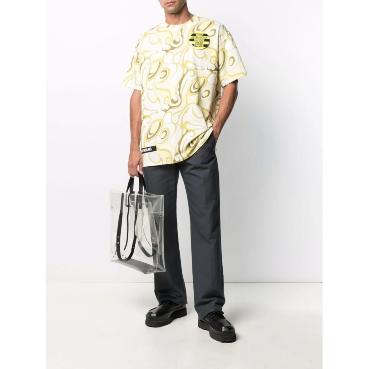 abstract-print T-shirt - Img 2