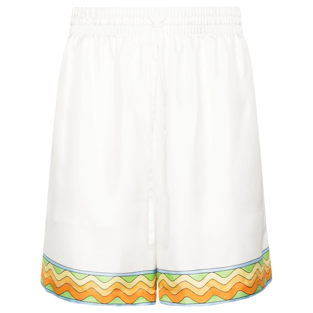Afro Cubism Tennis Club silk shorts